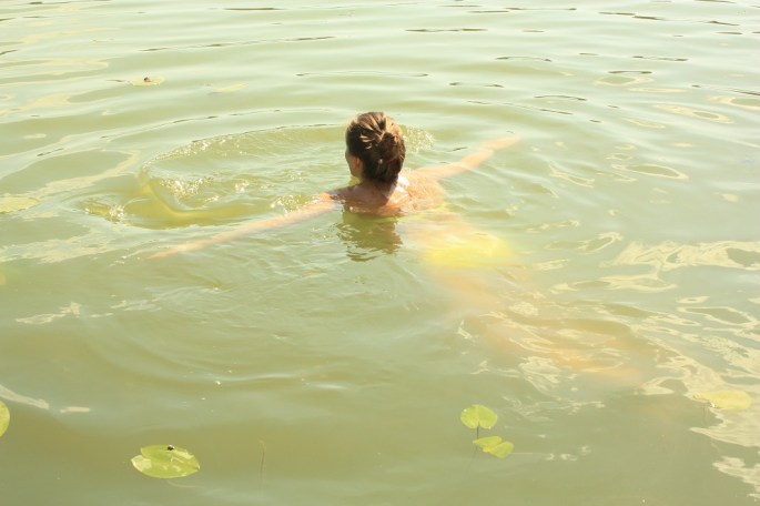 Kayaking on Krutynia river Masuria Poland