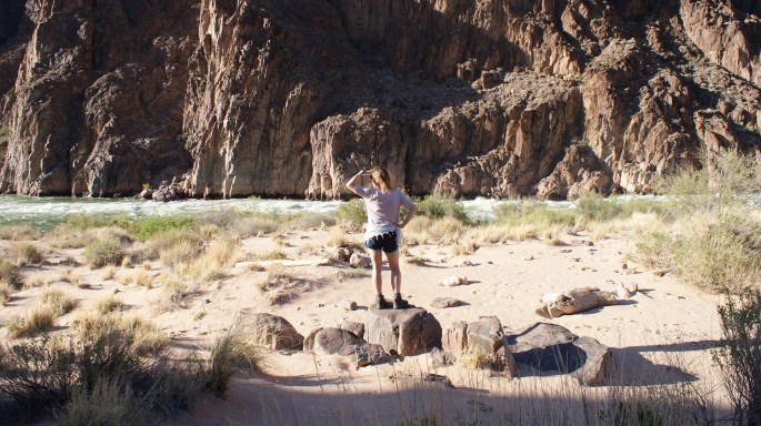 backpacking trekking hiking Grand Canyon