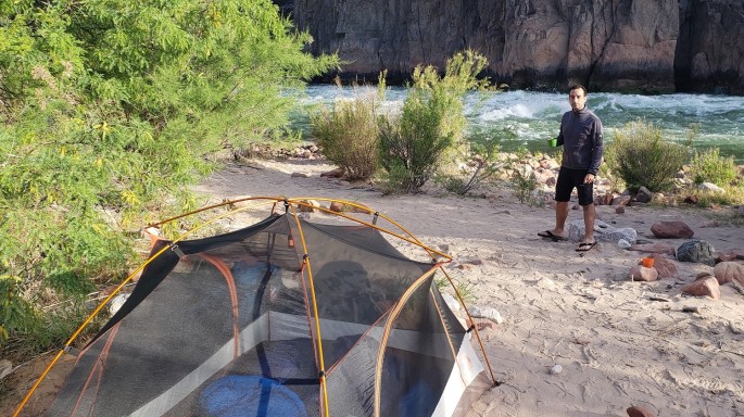 backpacking trekking hiking Grand Canyon