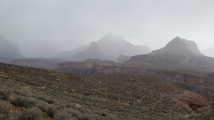 backpacking trekking hiking Grand Canyon