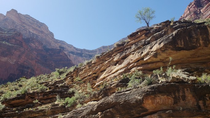 backpacking trekking hiking Grand Canyon