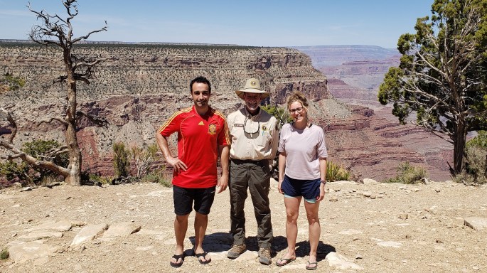 backpacking trekking hiking Grand Canyon