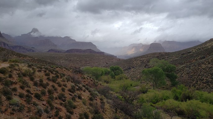 backpacking trekking hiking Grand Canyon